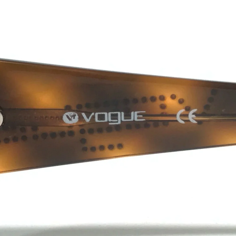 Vogue Sunglasses VO2533S B 1553/73 Brown Round Frames with Brown Lenses